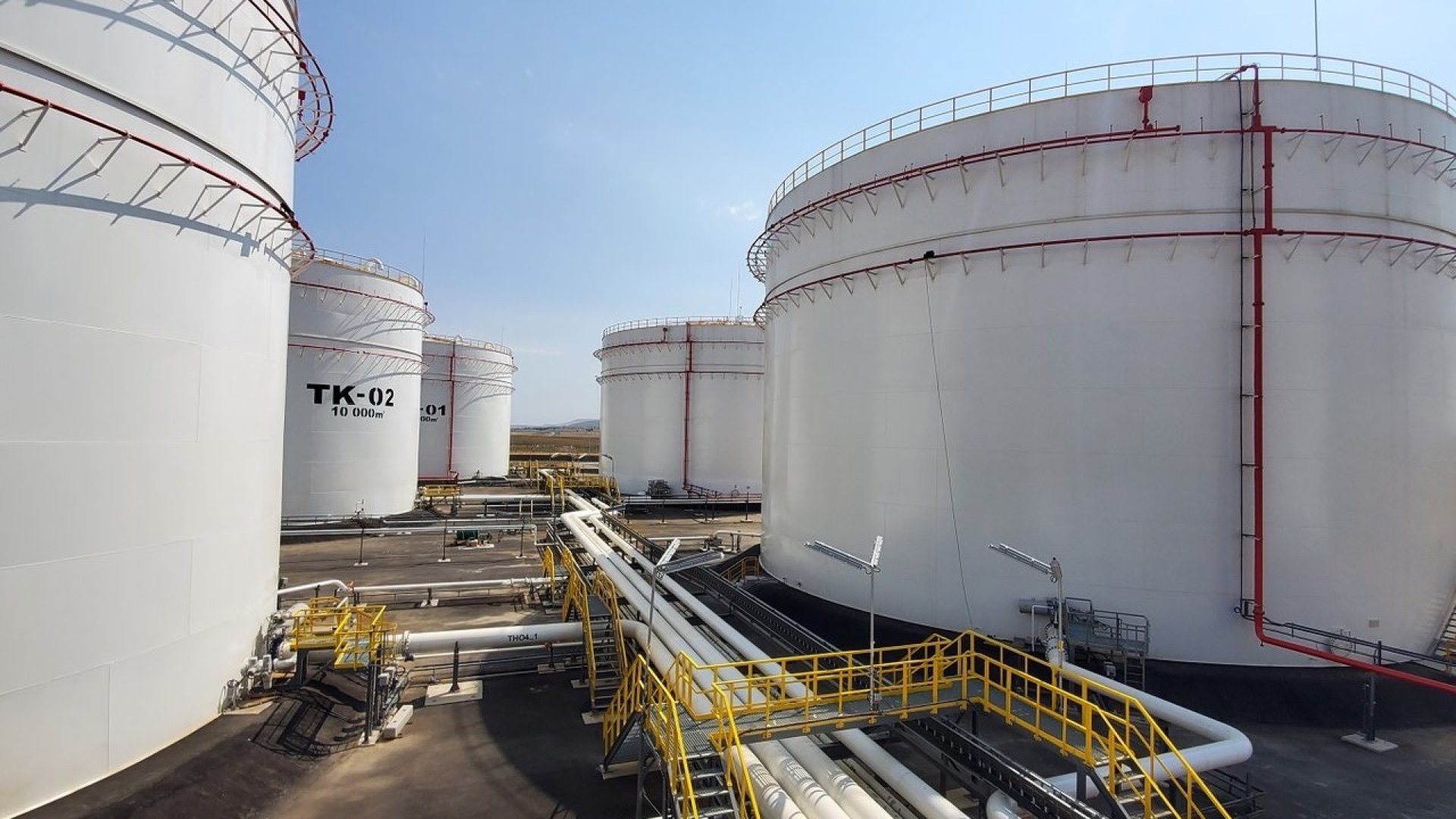 Terminal tankage and product-transfer infrastructure