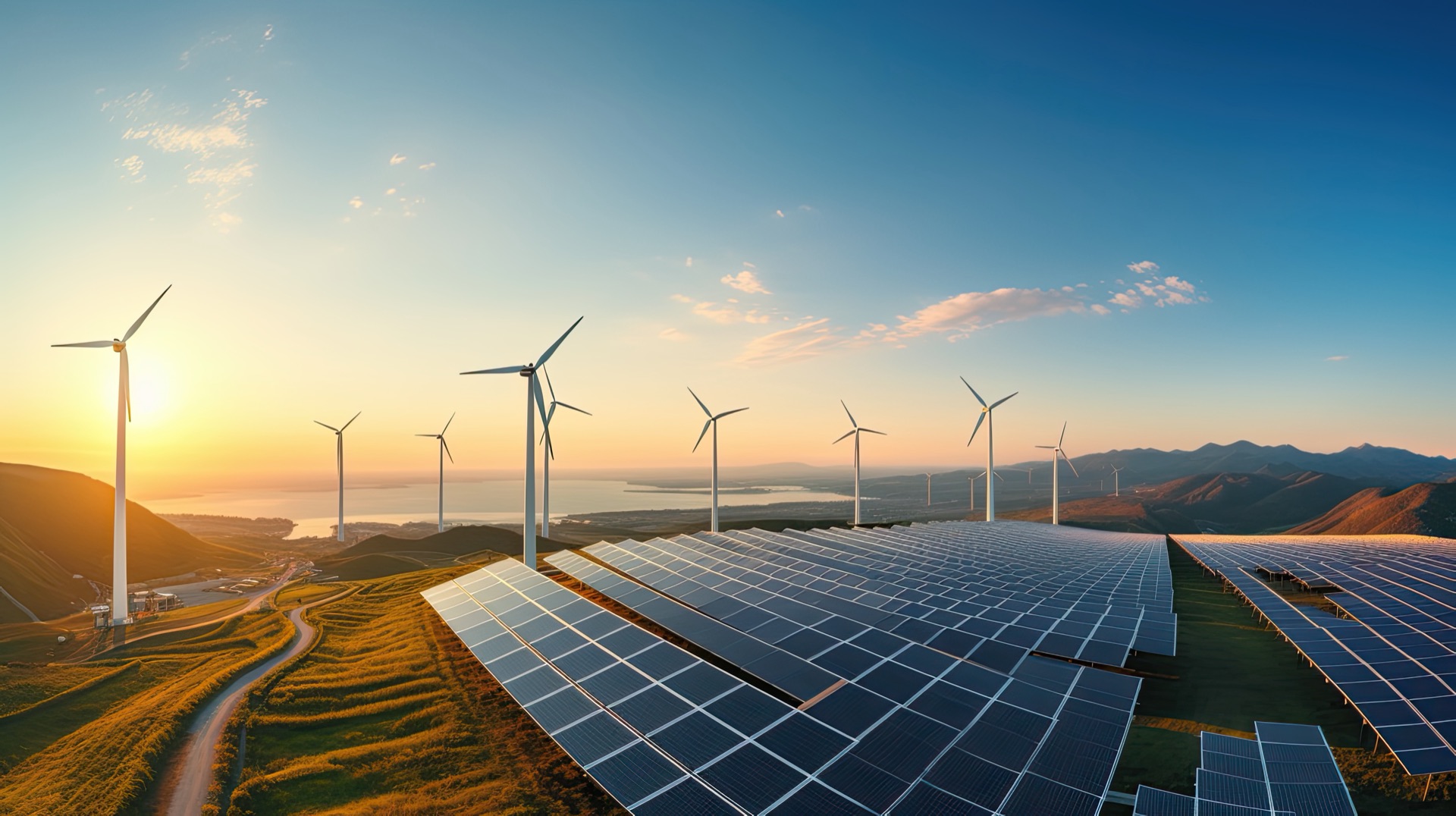 Utility-scale clean energy and industrial power infrastructure