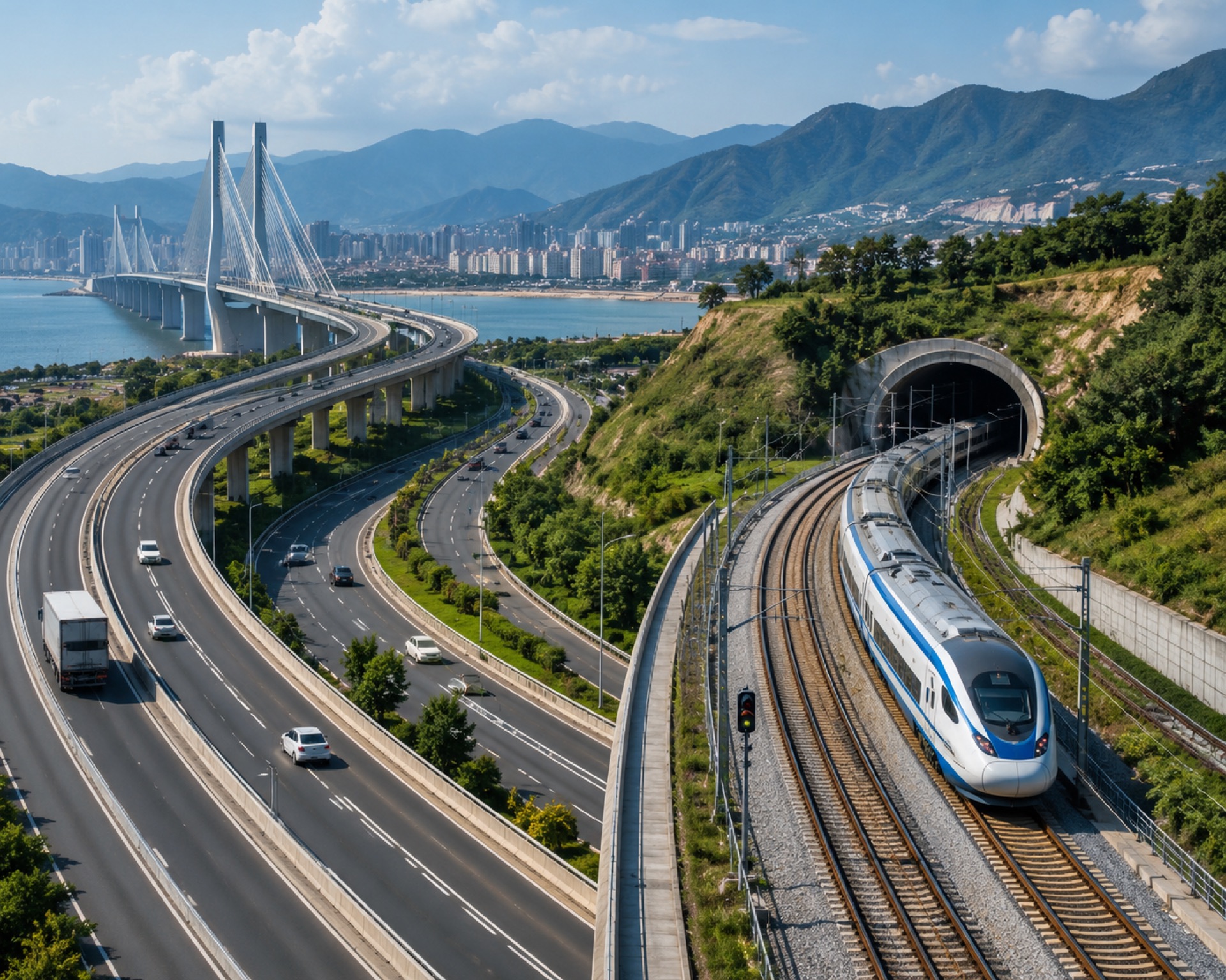 Engineering design drawings representing corridor infrastructure planning and delivery