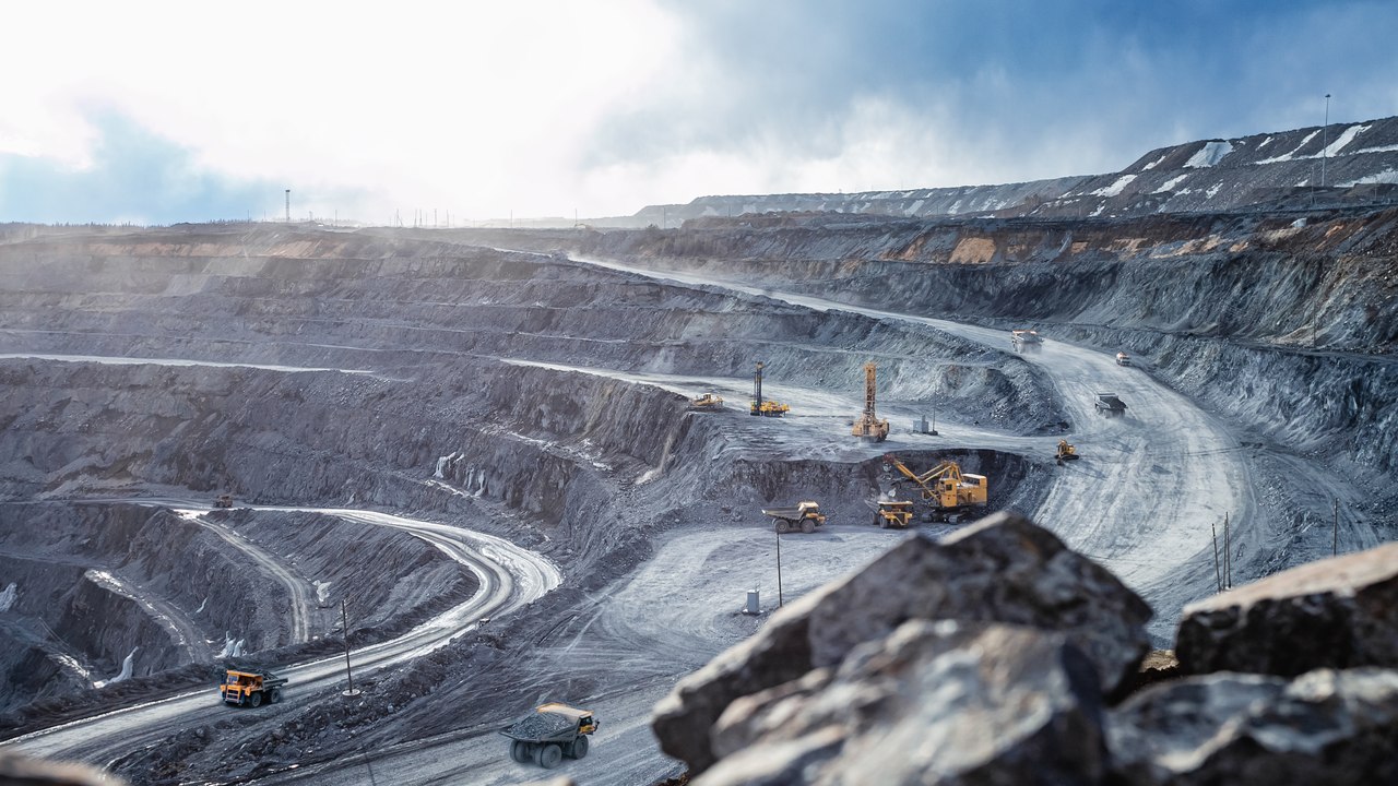 Gold bullion representing mining and minerals development exposure