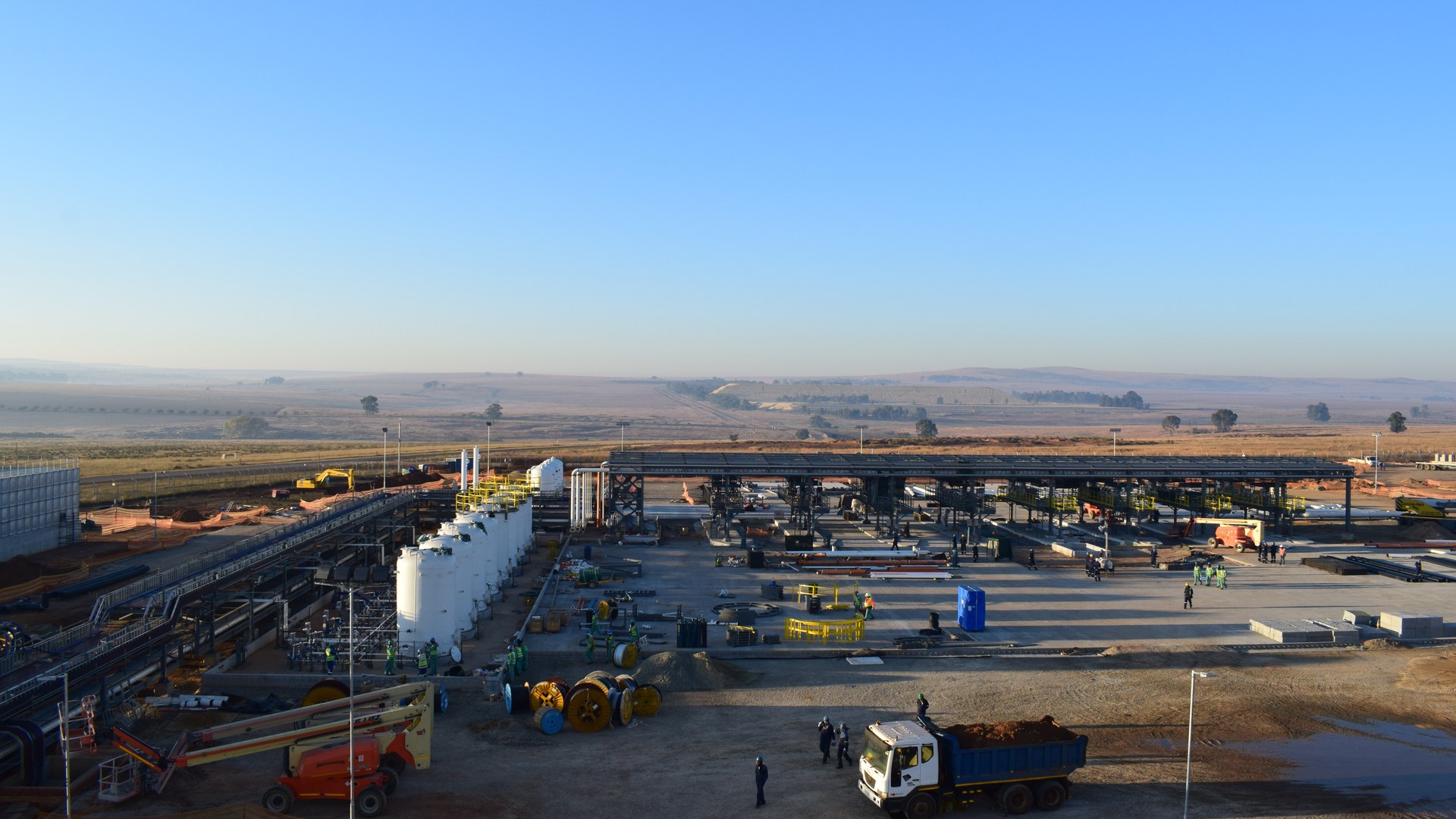 Chemie-Tech terminal construction and project execution